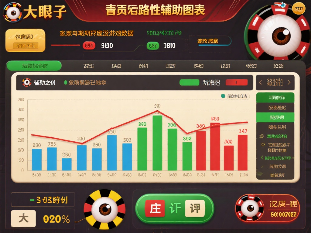 深度解析百家乐路子图:掌握游戏走势秘诀 看大眼仔、眼路等辅助图表:辅助图表能够提供更深入的