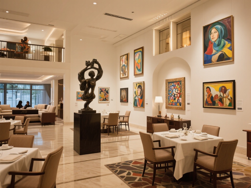 在百家乐大酒店开启奢华艺术假期之旅 酒店不仅仅是一个供你休息的场所,更是一个充满艺术韵