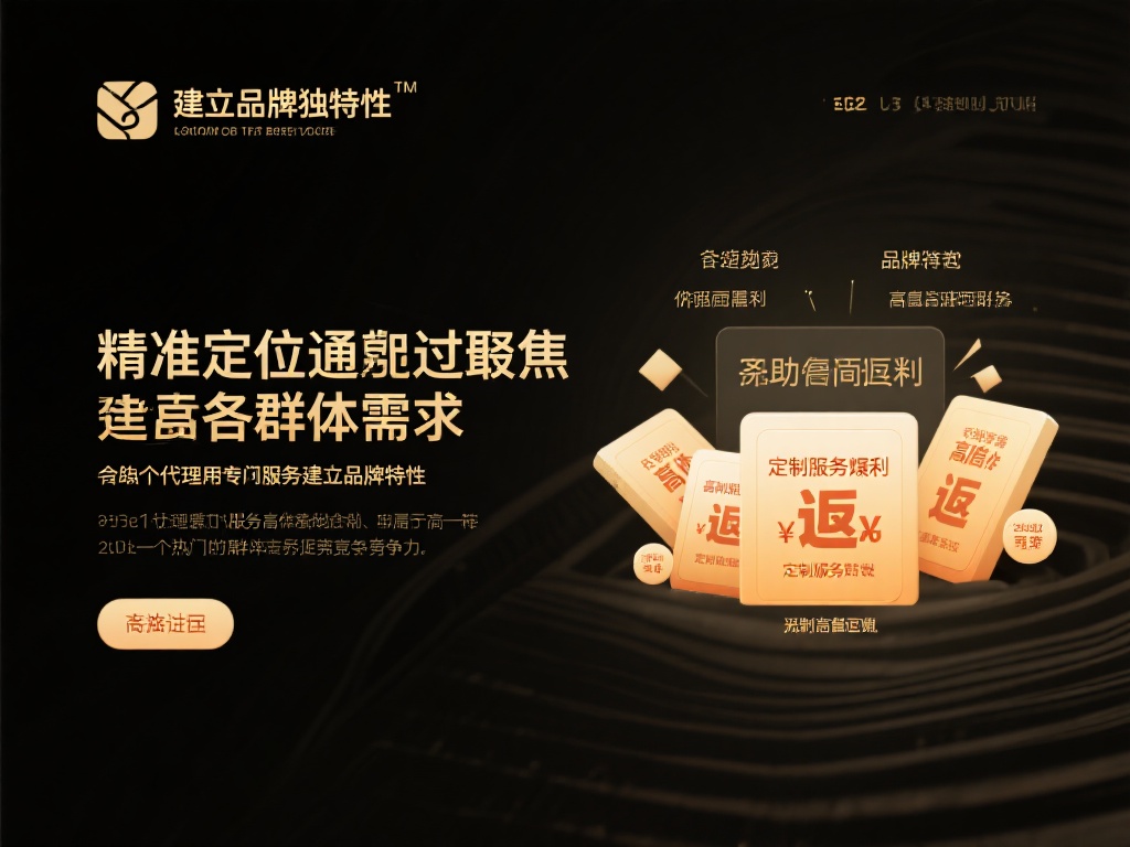 建立品牌独特性
精准定位通过聚焦特定群体需求，有