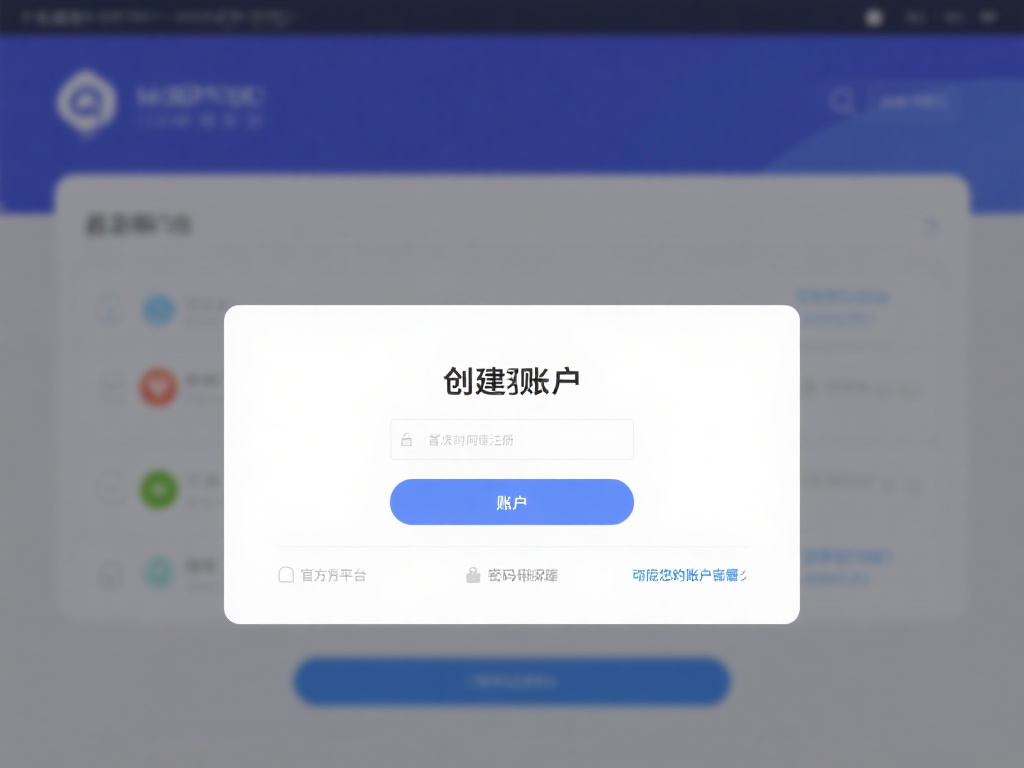 创建账户：首次登录时需要注册一个账户。官方平台通常