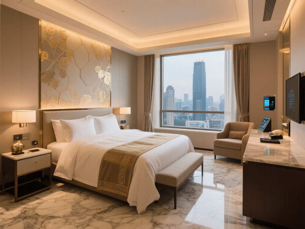 每一个房间都是豪华与温暖的结合。百家乐大酒店的设计