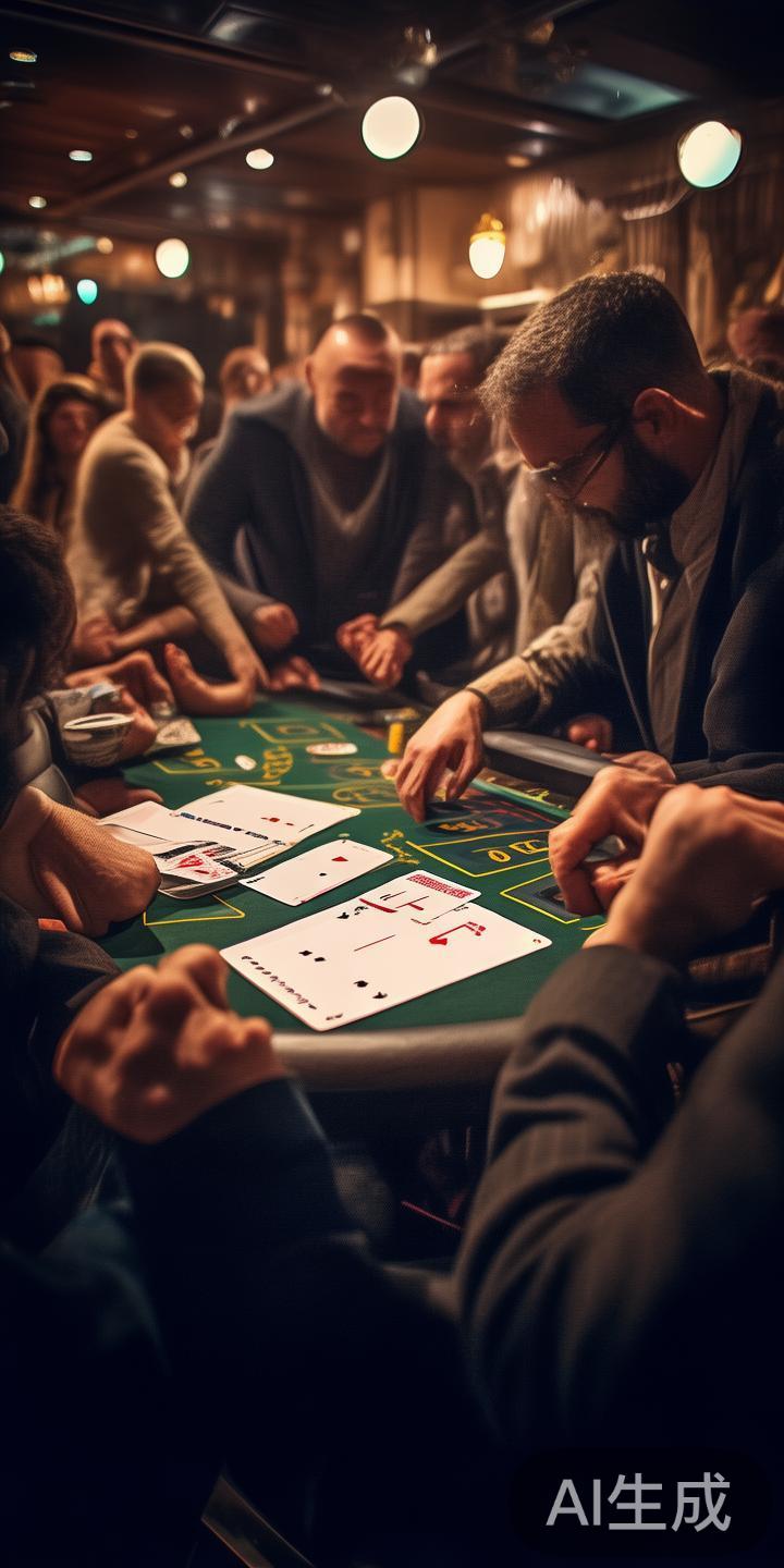 在百家乐中，牌的点数计算具有特殊规则。A牌代表1点